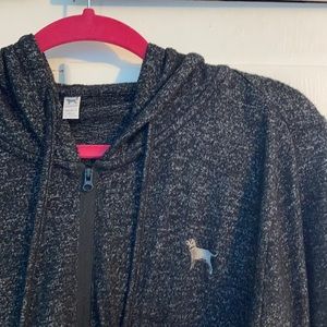 The Black Dog Cuddler Zip Up Jacket